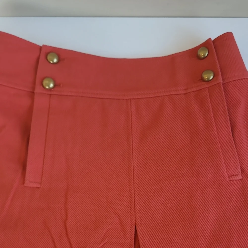 Tory Burch Thea Canyon Cotton Pleated A-line Midi Skirt 4